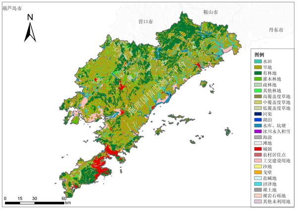 大連地圖全圖高清版，探索魅力城市的地理精華，大連地圖全圖高清版，魅力城市的地理探索